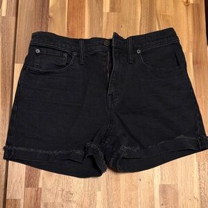 Madewell Black Denim Women's Shorts